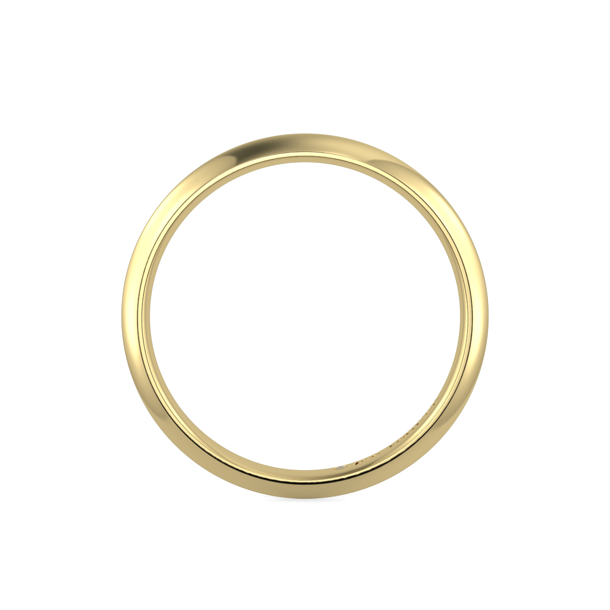 Court Plain Wedding Band