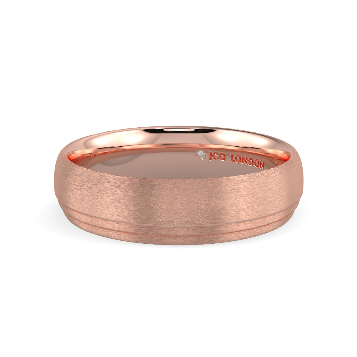 Court Plain Wedding Band