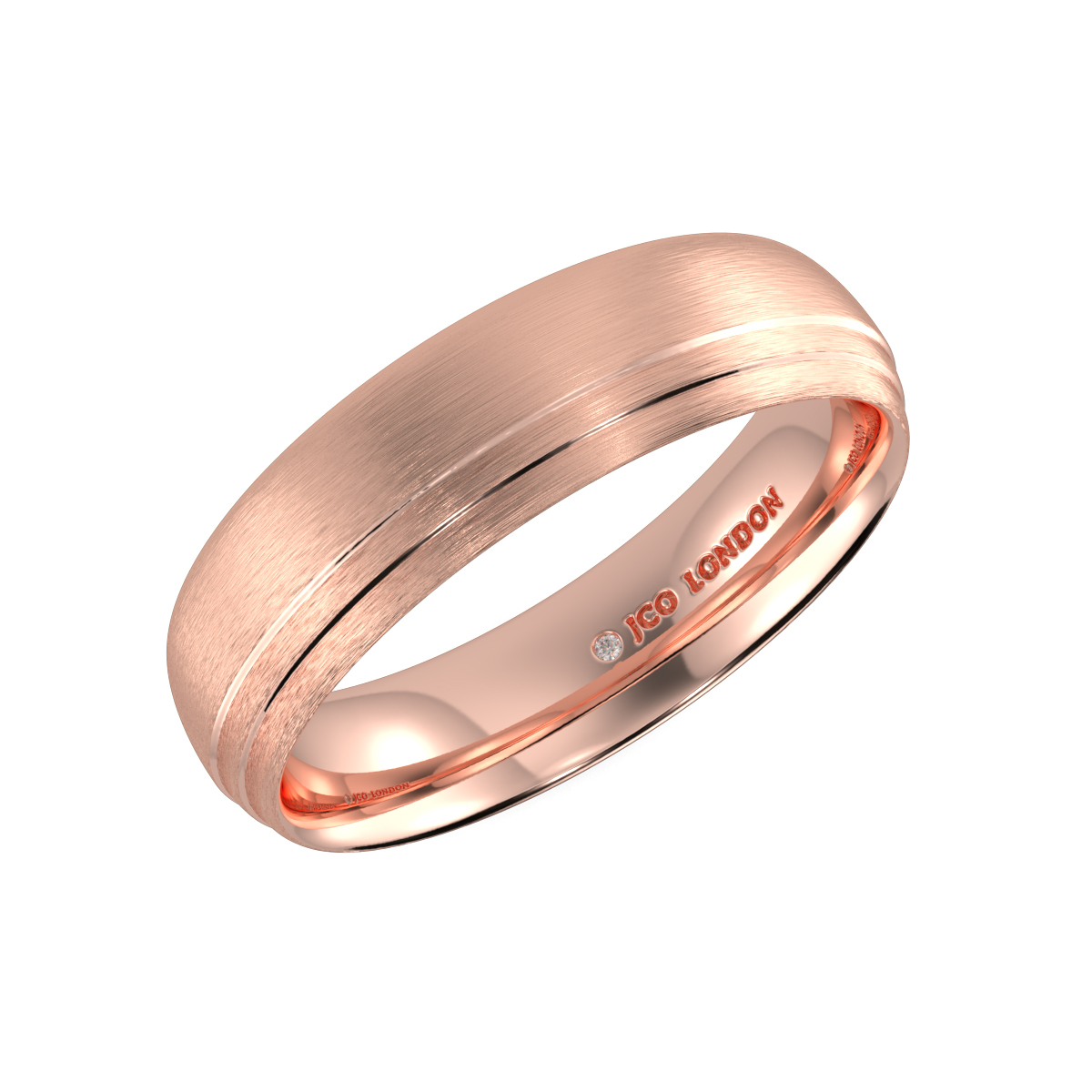 Court Plain Wedding Band