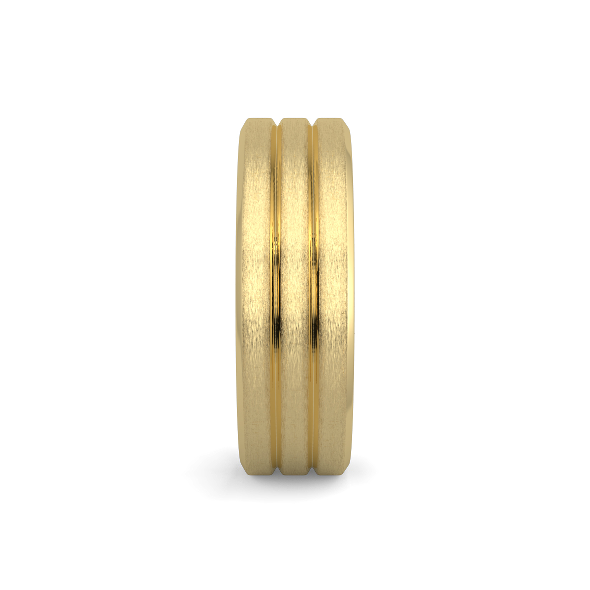 Flat Court Plain Wedding Band