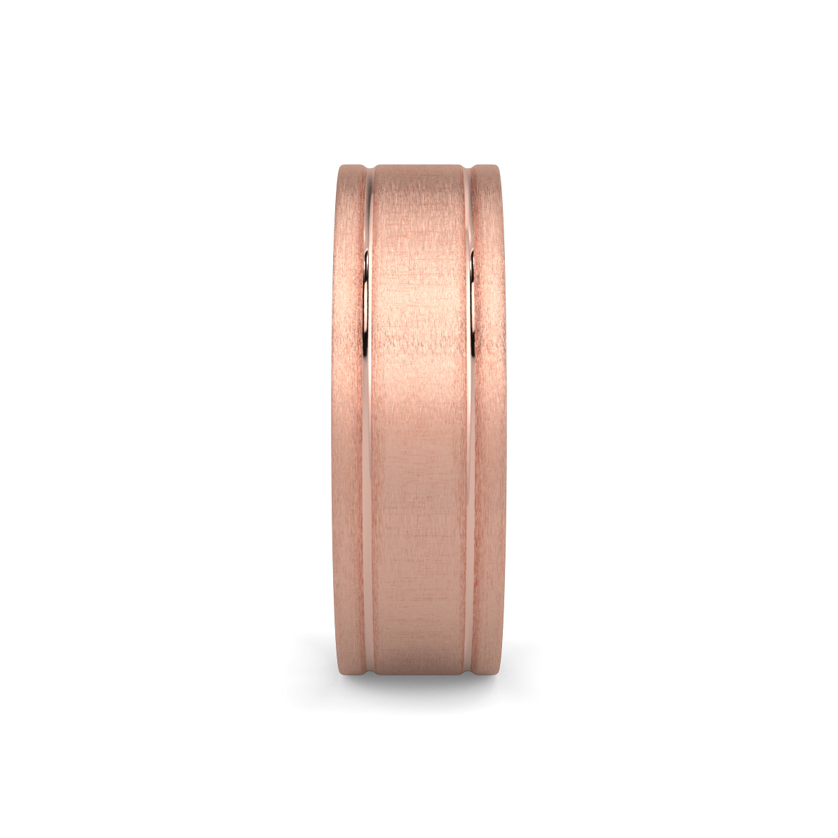 Flat Court Plain Wedding Band