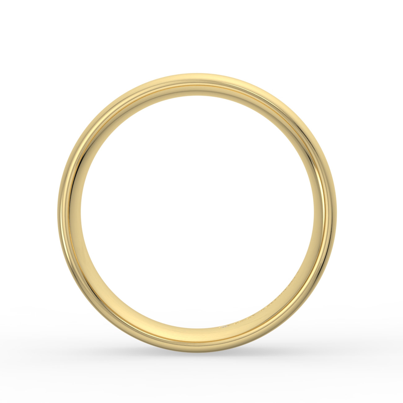 Court Plain Wedding Band