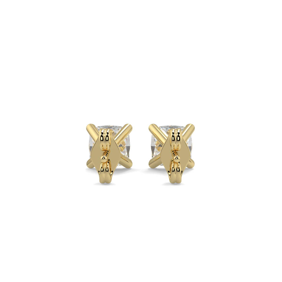 Solitaire Diamond Earrings