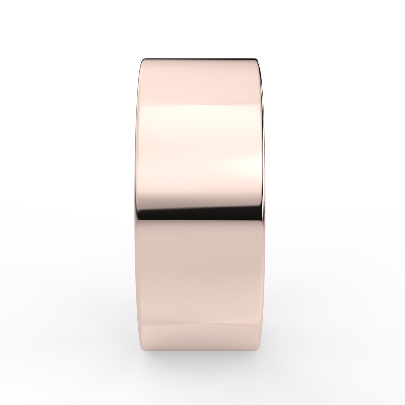 Flat Court Plain Wedding Band