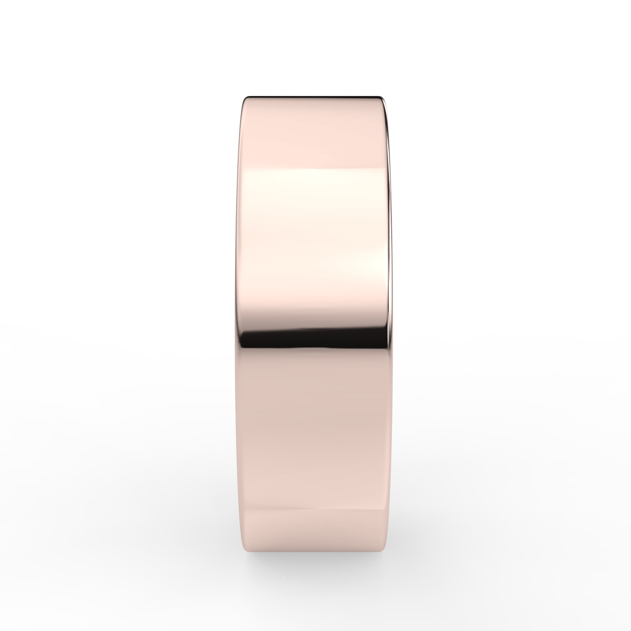 Flat Plain Wedding Band