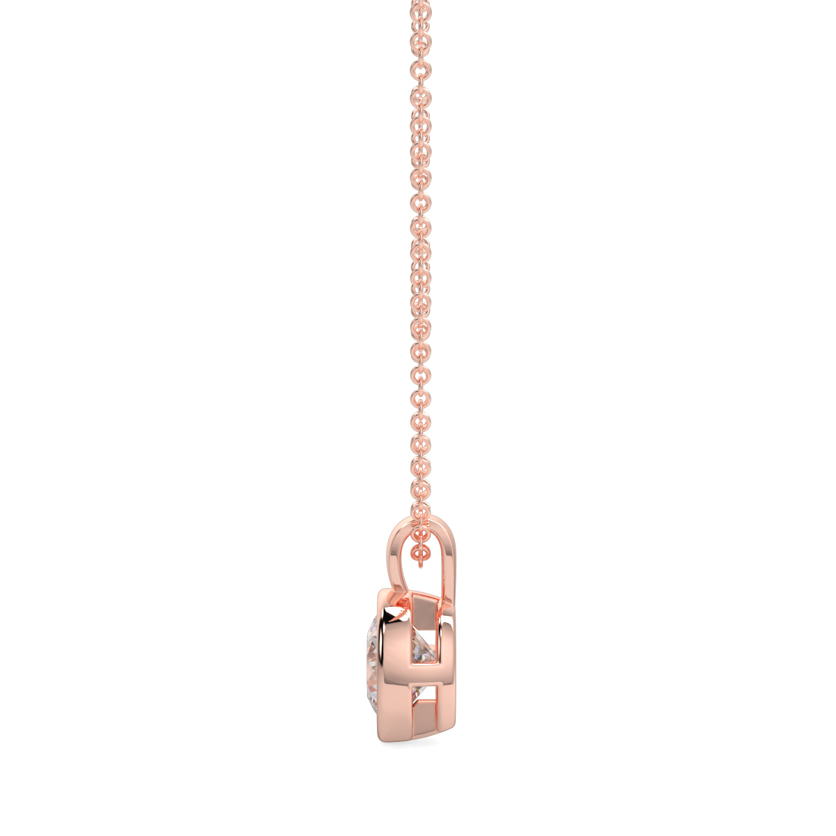 Solitaire Diamond Pendant